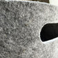 ムート MUUTO レストアバスケット RESTORE BASKET ラウンド フェルト地 グレー ミカ トルバネン 専用袋付き デンマーク 定価27,500円 ♪