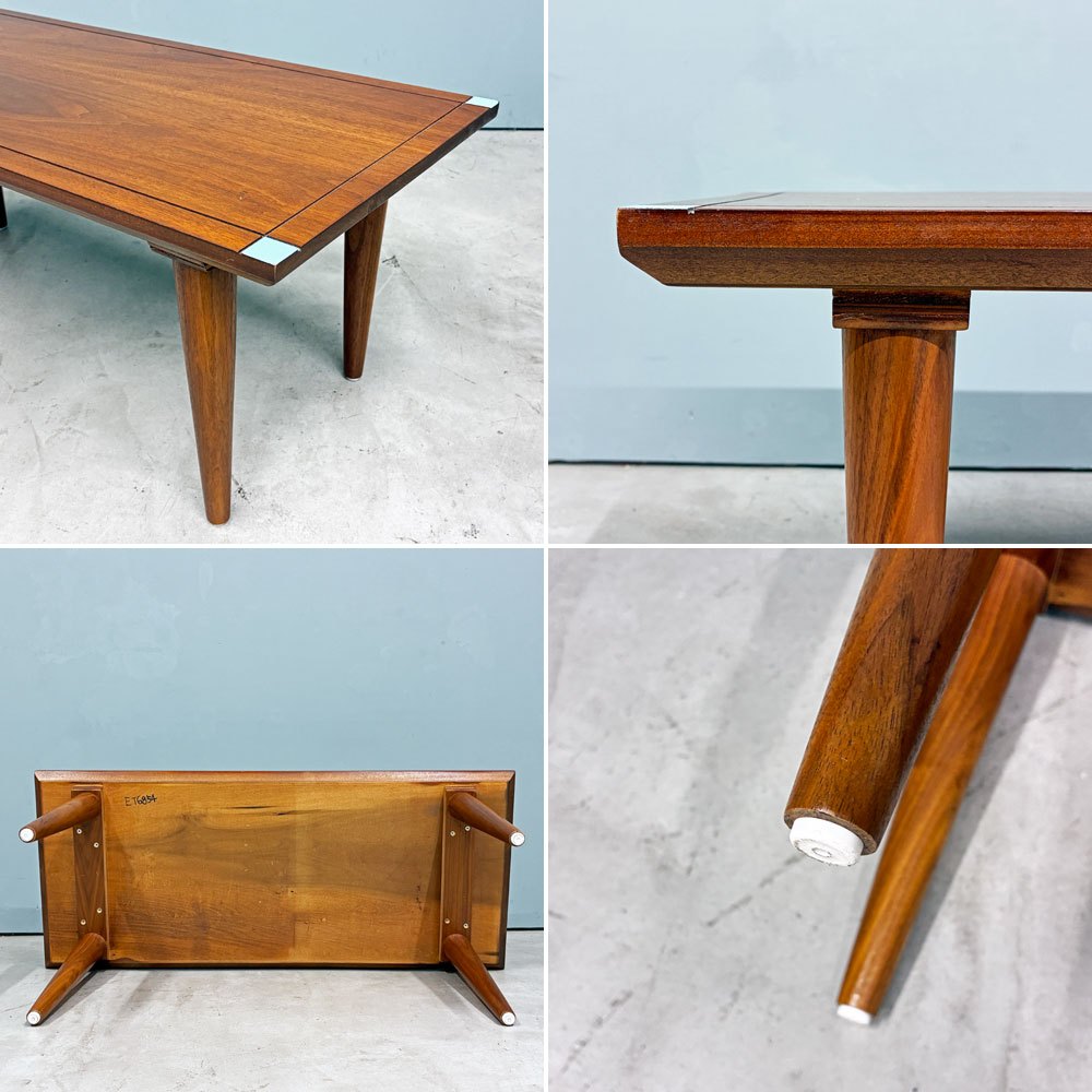 アクメファニチャー ACME Furniture オーダーメイド コーヒーテーブル ウォールナット材 W90cm ミッドセンチュリーデザイン ◎
