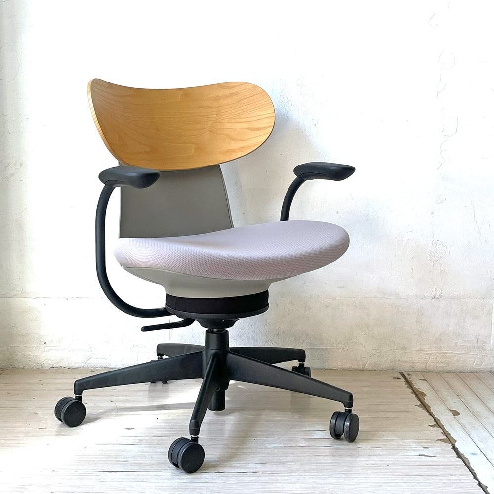 コクヨ KOKUYO イングライフ ingLIFE デスクチェア 360°グライディング ガス圧昇降式 ワークチェア 定価約11万円 ★
