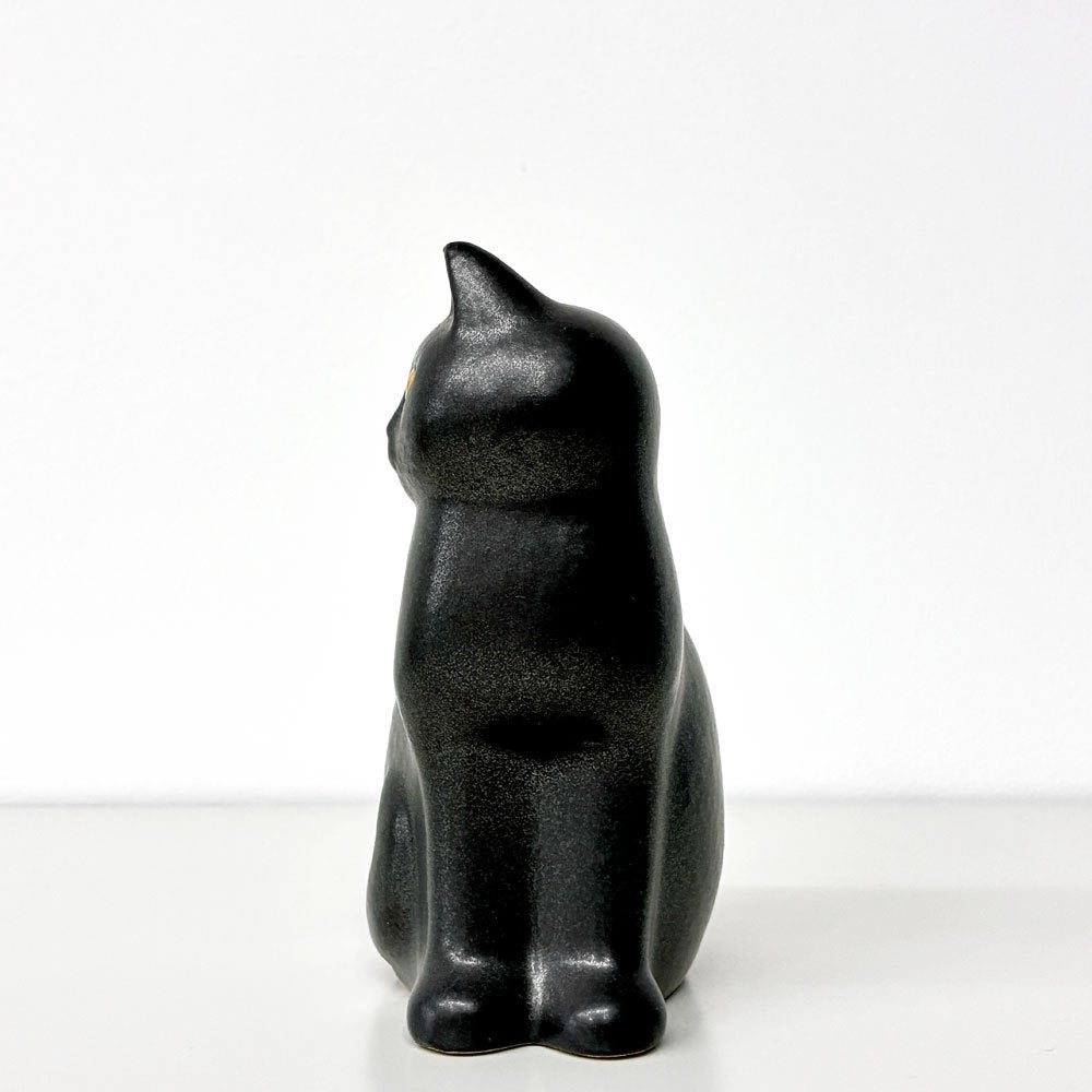 グスタフスベリ GUSTAVSBERG K-Studion リサラーソン Lisa Larson キャットマンズ CAT MANS Mサイズ H14cm フィギュリン 現行品 ◎