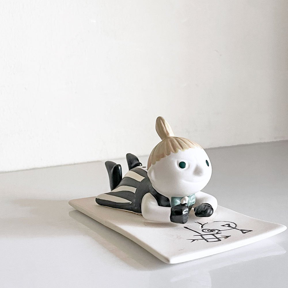 アラビア ARABIA ムーミン フィギュア MOOMIN リトルミィ お絵かき 人形 フィギュリン 陶器 フィンランド 北欧雑貨 廃番 ■