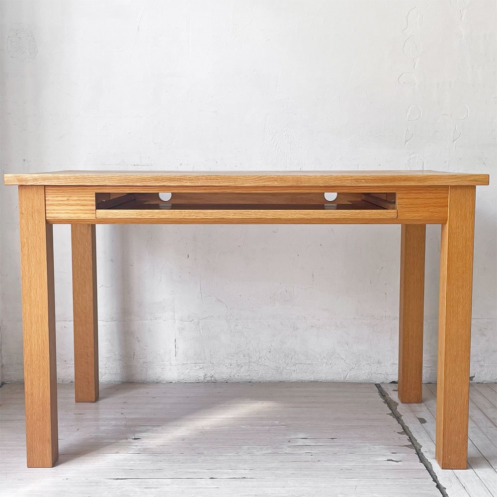 ウッドユウライクカンパニー WOOD YOU LIKE COMPANY シンプルデスク SIMPLE DESK PCデスク オーク材 オーダーメイド W110cm ★