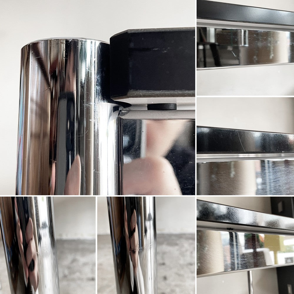USMモジュラーファニチャー USM Haller USMハラーテーブル ワーキングデスク ダイニングテーブル パールグレーラミネート(ホワイト) W125 H72cm フリッツハラー スイス ■