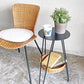 イデー IDEE ワラビー WALLABY SIDE TABLE サイドテーブル ラタン スチール ブラック ナチュラルデザイン ■