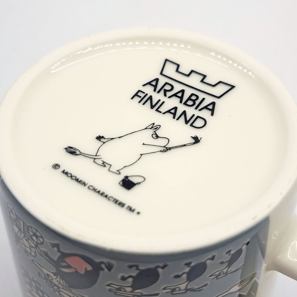 アラビア ARABIA ムーミン Moomin マグカップ アドベンチャー ムーブ トーベ・ヤンソン フィンランド 北欧食器 ●