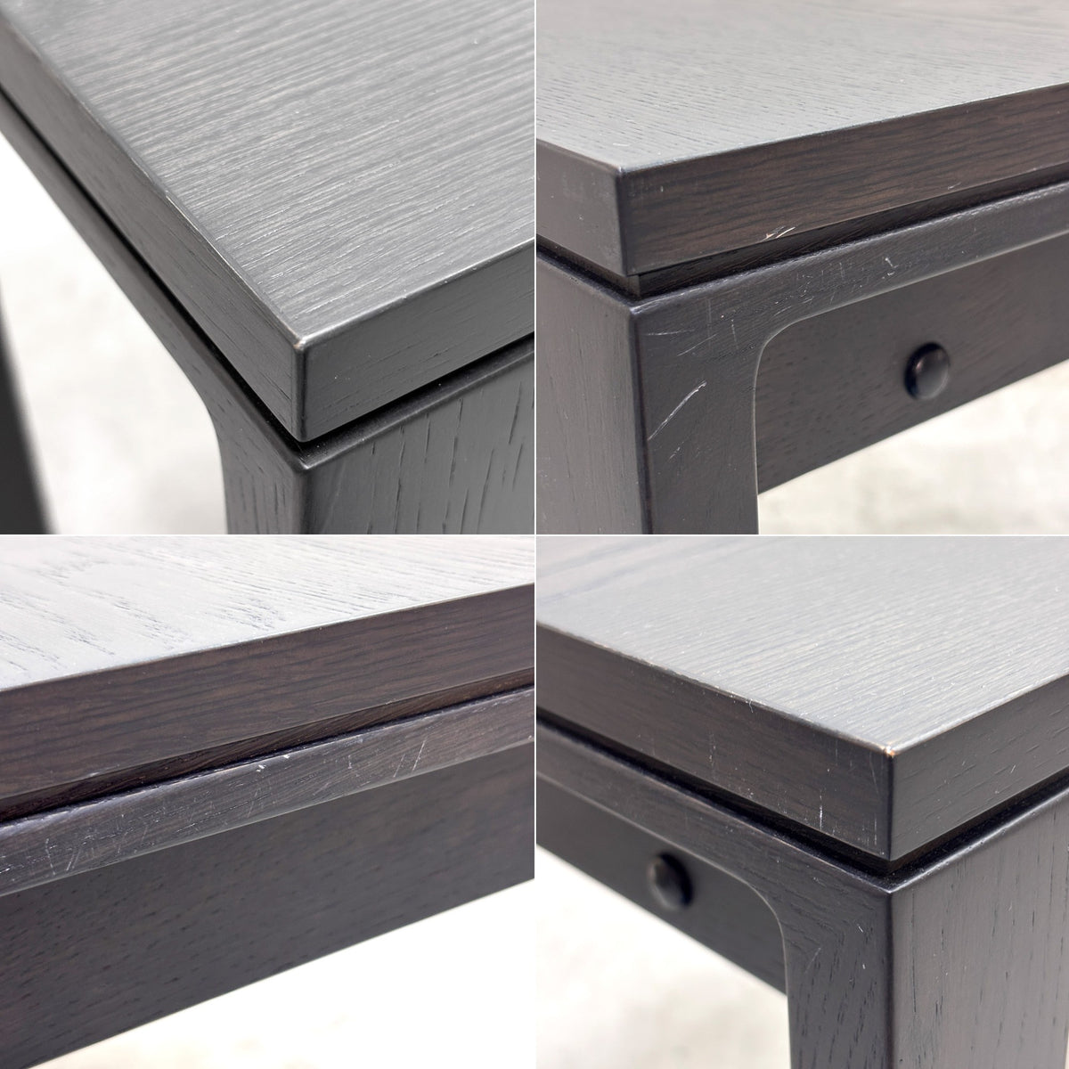 カリモク karimoku ユーティリティプラス Utility plus デスク シアーブラック オーク材 120×45cm モダンスタイル ●