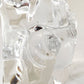 バカラ Baccarat アメリカンイーグル 鷹 ガラスオブジェ 置物 W25.5cm クリスタルガラス フランス 参考定価￥194,400- ◎