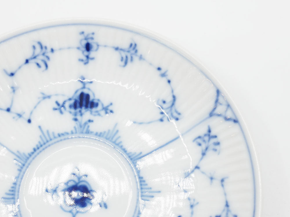 ロイヤルコペンハーゲン ROYAL COPENHAGEN ブルーフルーテッド プレイン Blue Fluted Plain ティーカップ&ソーサー C&S デンマーク 北欧食器  ●