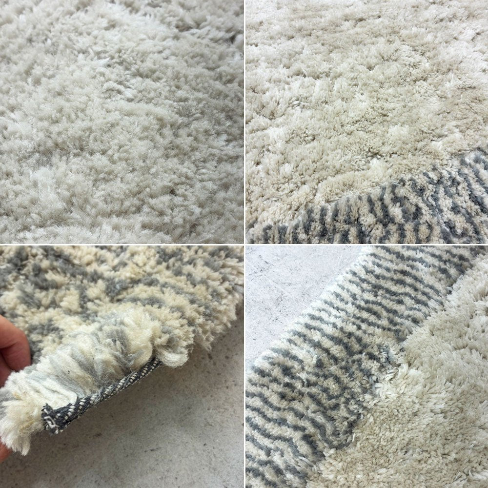 クラッシュゲート CRASH GATE COMFORM ファーモ ラグ 200x147cm ポリエステル 手洗い洗濯可能 滑り止め付き ●
