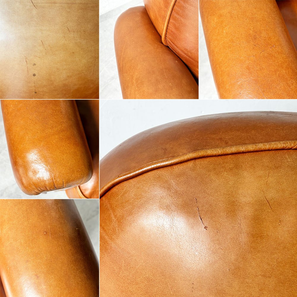 アクメファニチャー ACME Furniture オーククラブチェア OAKS CLUB CHAIR ラウンジチェア 1Pソファ スムースレザー 本革 オーク材 参考定価￥165,000- ★