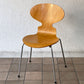 フリッツハンセン Fritz Hansen 3101 アリンコチェア アントチェア 4本脚 ナチュラルビーチ ラッカー仕上げ フェルトグライズ アルネ・ヤコブセン A ◇
