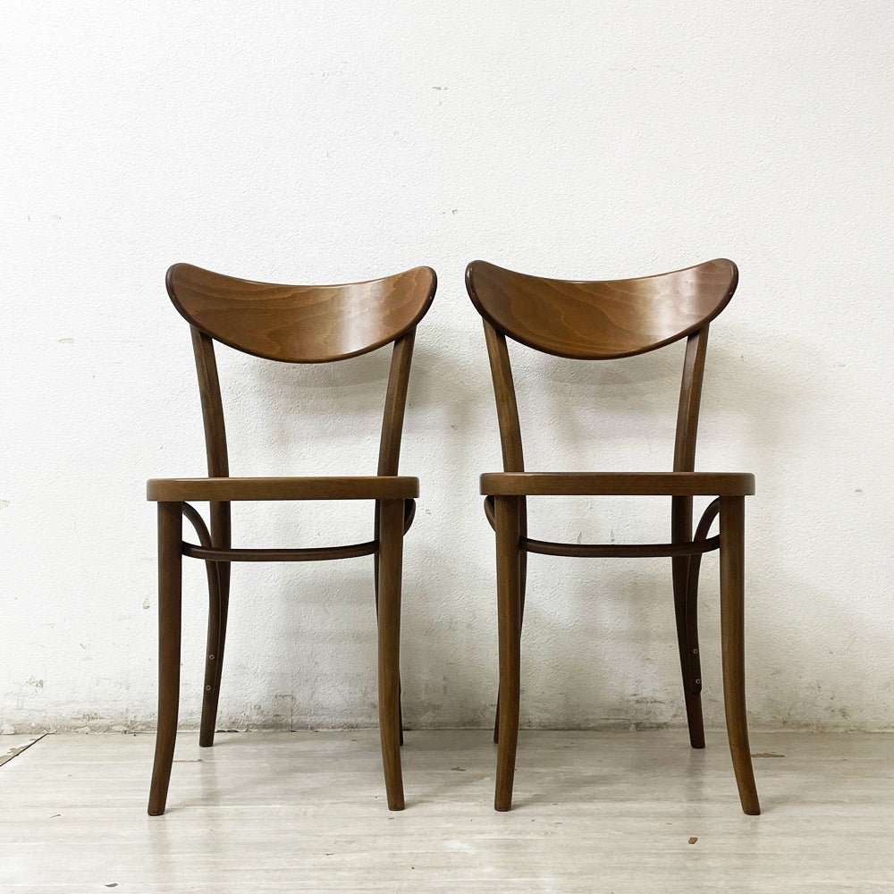 トン TON バナナ ベントウッドチェア Banana Bentwood chair 曲木椅子 トーネット THONET チェコ A ●