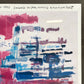 キース・O・アンダーソン Keith O Anderson 展覧会ポスター A MAJOR: ON THE WRONG SIDE 1990年 Galerie du Jour Agnes B 現代アート 額装品 ●