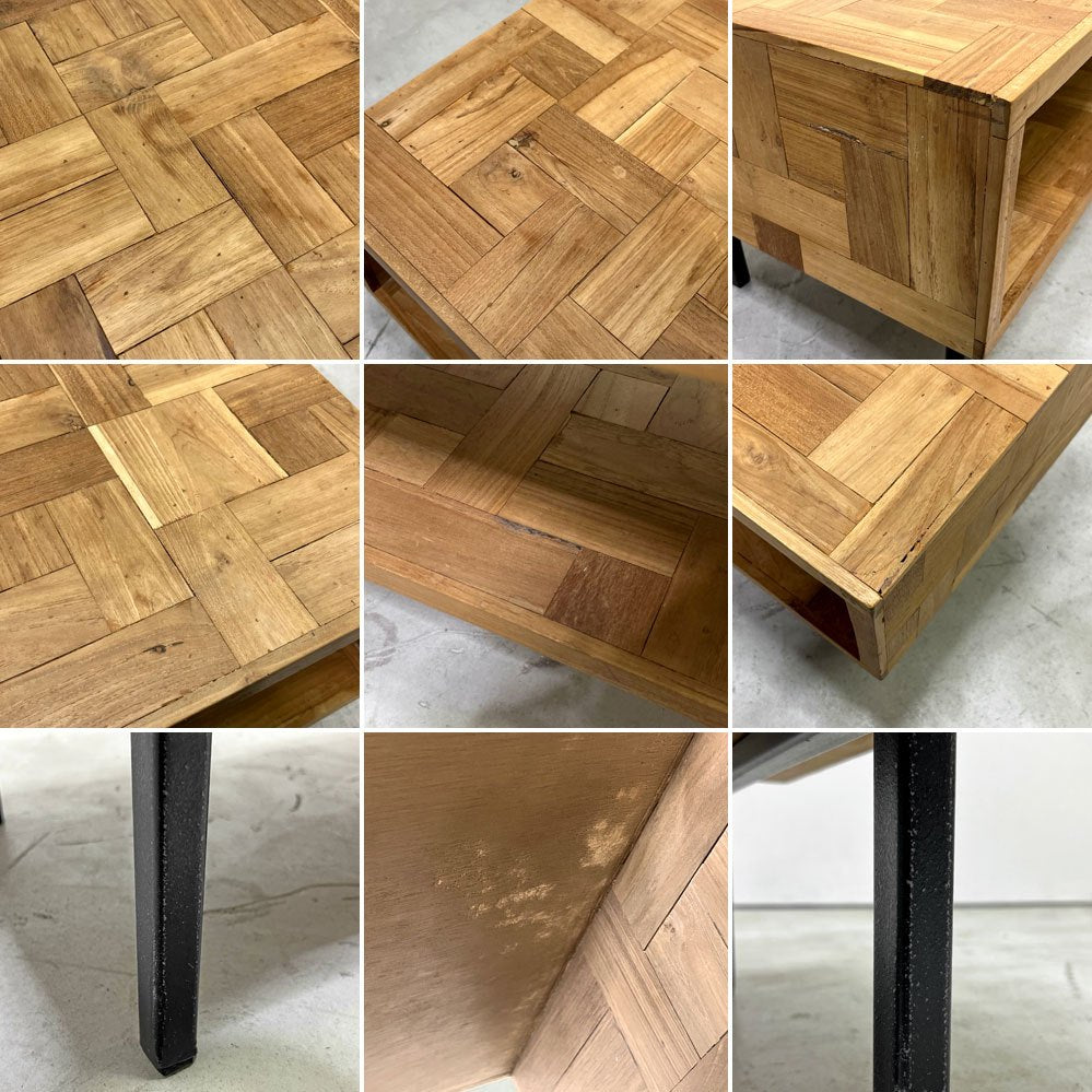 アクメファニチャー ACME Furniture トロイ コーヒーテーブル TROY COFFEE TABLE チーク無垢材 古材 ●