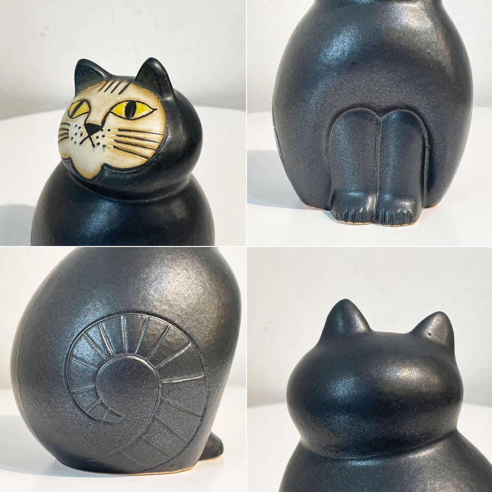 ケラミックスタジオ グスタフスベリ KERAMIK STUDION GUSTAVSBERG STORA ZOOシリーズ 猫 ミア ミディアム 復刻品 リサ・ラーソン Lisa Larson 北欧雑貨 ◎