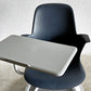 スチールケース Steelcase ノード node ミーティングチェア オフィスチェア ネイビー 可動式サイドテーブル＆キャスター付 B 〓