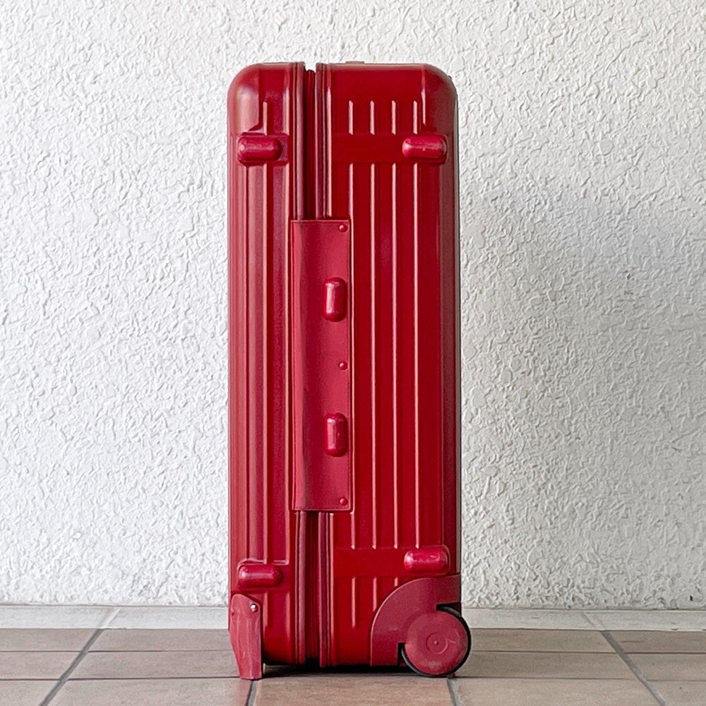 リモワ RIMOWA サルサ SALSA スーツケース ポリカーボネート キャリーバッグ レッド 63L 2輪  ◇