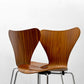 フリッツハンセン Fritz Hansen セブンチェア Seven Chair ダイニングチェア アルネヤコブセン Arne Jacobsen ウォールナット材 北欧家具 B●
