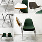 ハーマンミラー Herman Miller サイドシェルチェア セカンド 2nd ビンテージ アプホルスター スクールベース スタッキングベース 肘掛けテーブル付 イームズ ミッドセンチュリー E ●