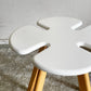天童木工 Tendo クローバー Clover スツール ハイ ホワイトカラー T-3140MD-WA ビーチ材 MDF スタッキング H44cm 小池智子 国産家具 ■