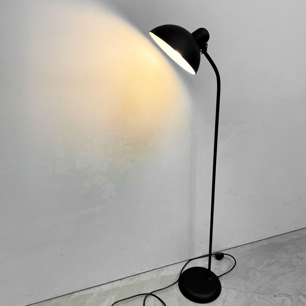 フリッツハンセン Fritz Hansen カイザーイデル KAISER IDELL フロアランプ 6556-F マットブラック スチール クリスチャン・デル 北欧 定価￥159,280- ●