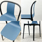 ヴィトラ Vitra ベルヴィルチェア Belleville Chair ダイニングチェア スタッキングチェア シーブルー ロナン & エルワン・ブルレック A ●
