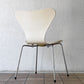 フリッツハンセン Fritz Hansen 3107 セブンチェア ラッカー ホワイト スタッキング アルネ・ヤコブセン デンマーク 北欧家具 A ◇