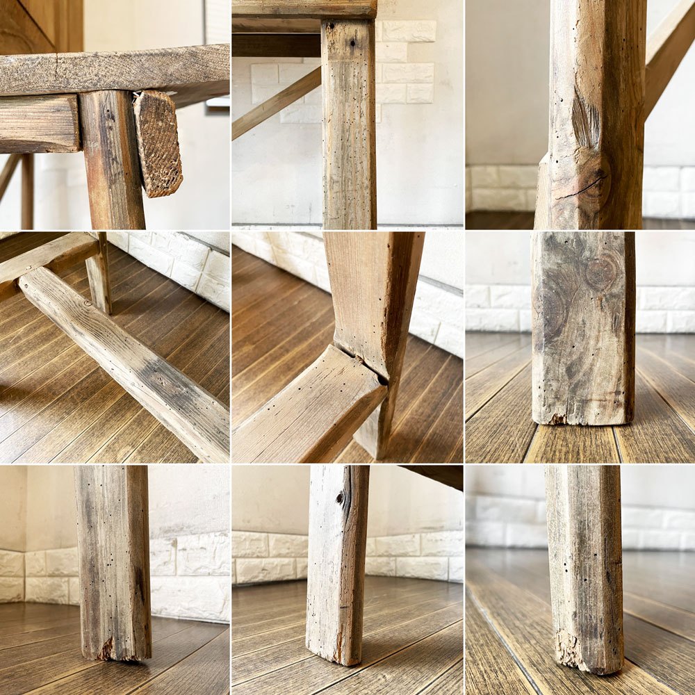 UKビンテージ Vintage オールドパイン 木製キャビネット 収納棚 H186cm カントリースタイル krank marcello購入品 ◎