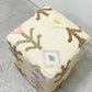 MAT The Basics プフ poufs インド製 キリム スツール 手織り 花モチーフ コンテンポラリー ●