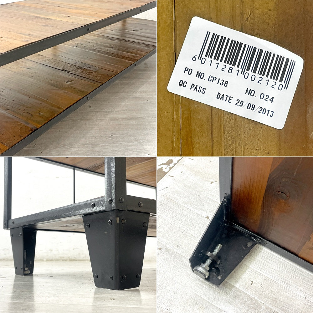 ジャーナルスタンダードファニチャー Journal Standard Furniture カルビ CALVI TVボード L サイズ AVボード 古材×アイアン ●
