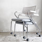 ヴィトラ vitra ビザロール Visaroll デスクチェア ミーティングチェア グレー系 ファブリック キャスターベース スタッキング アントニオ・チッテリオ A ■
