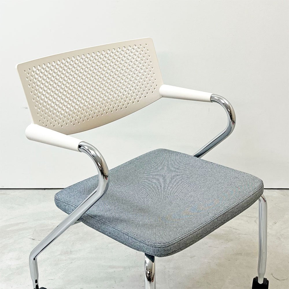 ヴィトラ vitra ビザロール Visaroll デスクチェア ミーティングチェア キャスターベース スタッキング アントニオ・チッテリオ A ●