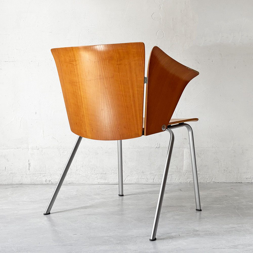 フリッツハンセン Fritz Hansen VM3 ヴィコチェア VICO Chair ヴィコ・マジストレッティ スタッキング プライウッド 北欧家具 廃番 ★
