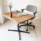 グリニッチ greeniche カフェテーブル Cafe Table 800×600×610 ウォールナット無垢材 Xレッグ ★
