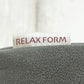 リラックスフォーム RELAX FORM グラシエーロ GLACIERO オットマン レザーテックス 関家具 展示品 w93cm ●