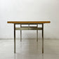 ノーウェアライクホーム NOWHERE LIKE HOME キスト KYST ダイニングテーブル オーク無垢材×ステンレス 北欧スタイル W180cm 関家具 展示未使用品 ●