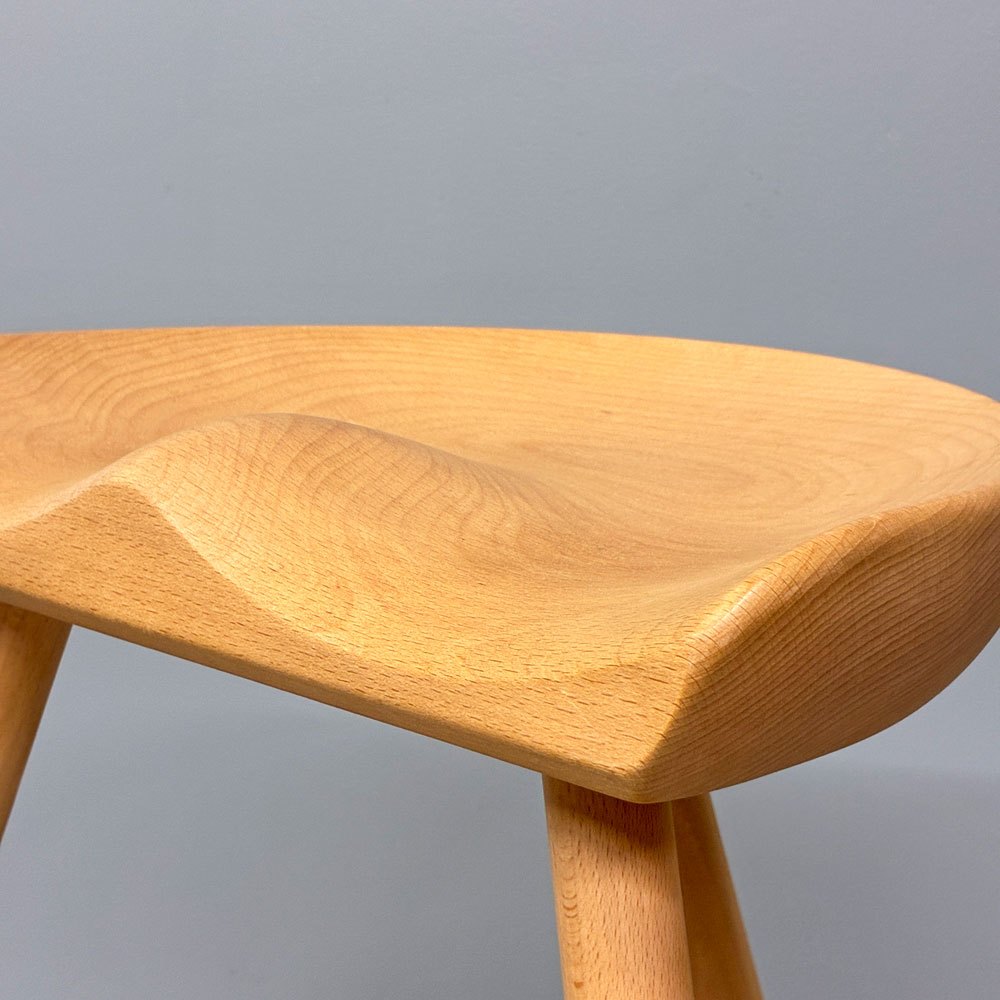ワーナー Werner シューメーカーチェア Shoemaker Chair NO.59 スツール ビーチ材 ソープ仕上げ ラーズ・ワーナー デンマーク 北欧家具 B ◎