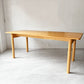 無印良品 MUJI 木製テーブル ダイニングテーブル ラバーウッド材 Ｗ180cm ナチュラルデザイン 美品 参考定価￥59,900- ★