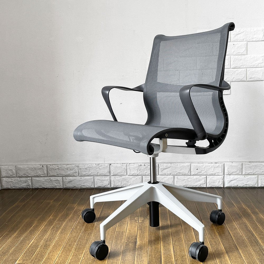 ハーマンミラー Herman Miller セトゥー Setu チェア マルチパーパスチェア オフィスチェア 5本脚 2022年製 キャスター付き スタジオ7.5 モダンデザイン ◎