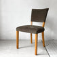 トラックファニチャー TRUCK FURNITURE エスアールチェア SR CHAIR ダイニングチェア ナラ無垢材 グリーン コーデュロイ 定価¥90,310 - ★