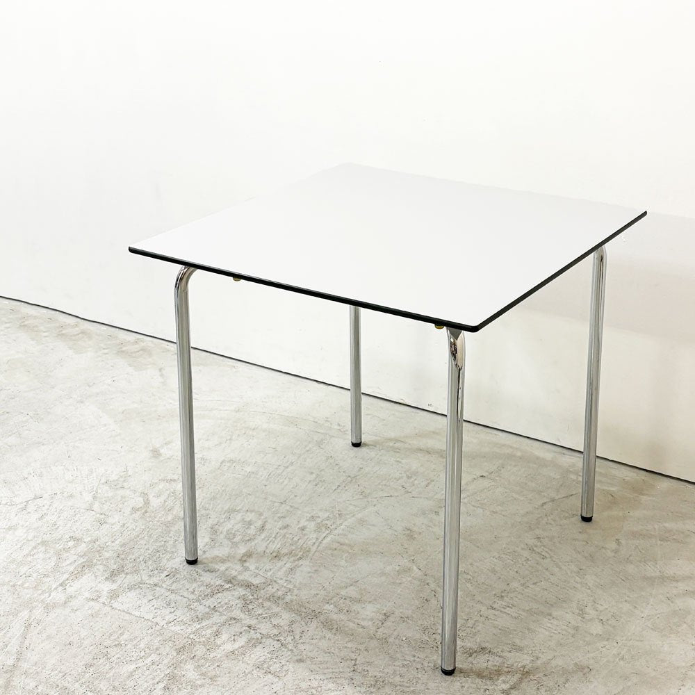 ヴィトラ vitra ハルテーブル HAL Table Square ダイニングテーブル スクエア W75cm グレー ジャスパー・モリソン 廃番 ●