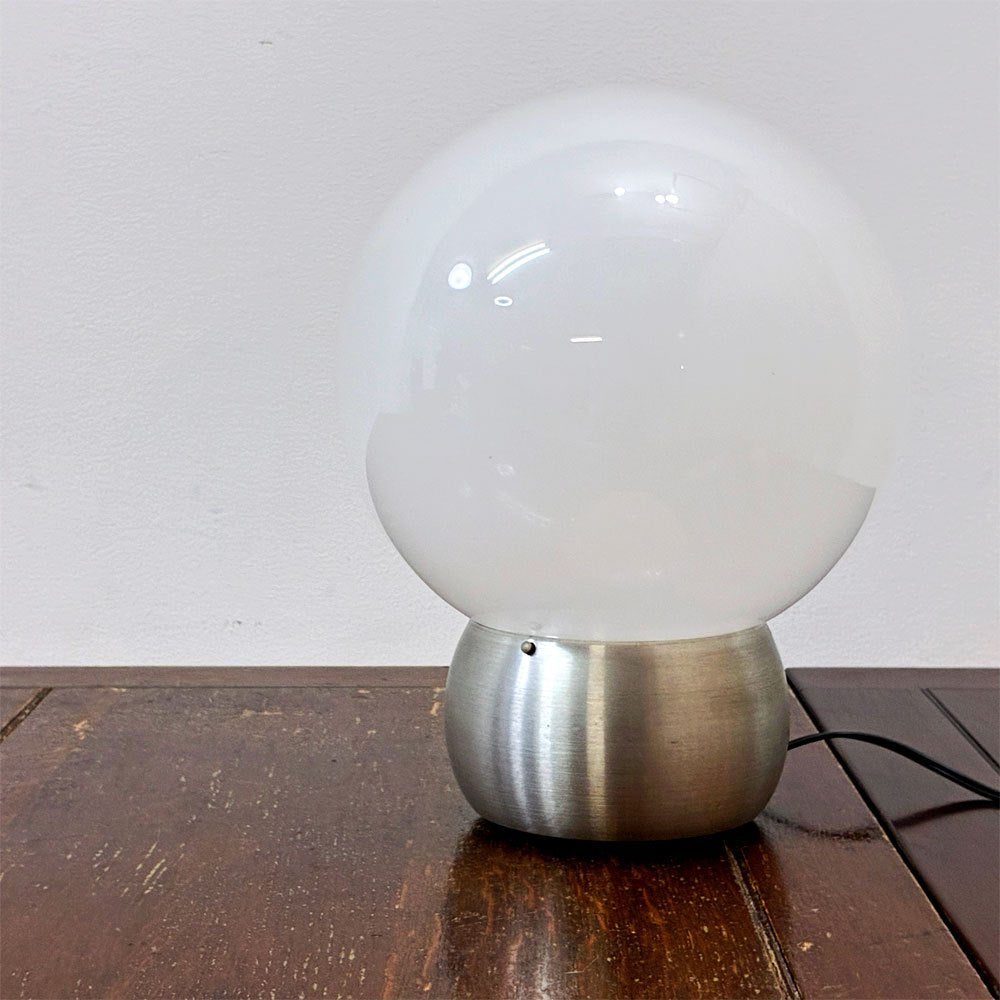 イデオット ideot イタリア ヴィンテージ モダン ガラス照明 テーブルランプ Vintage Modern Glass Table Lamp ガラス×メタルベース ●