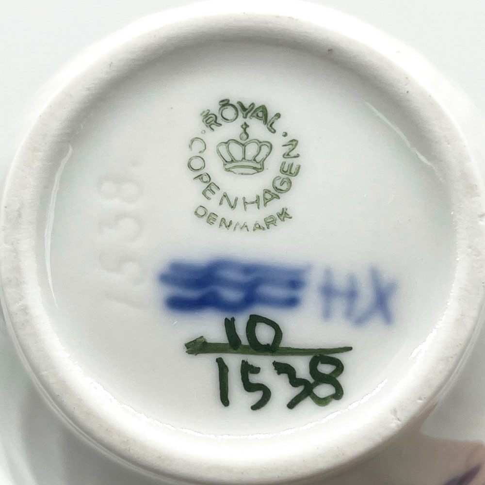 ロイヤルコペンハーゲン ROYAL COPENHAGEN ブルーフラワー ミルクジャグ クリーマー デンマーク 北欧食器 ●