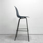 ハーマンミラー Herman Miller イームズプラスチックシェルスツール バーハイトスツール H115.5cm ポリプロピレン製 チャコール 廃番カラー ミッドセンチュリー A ●