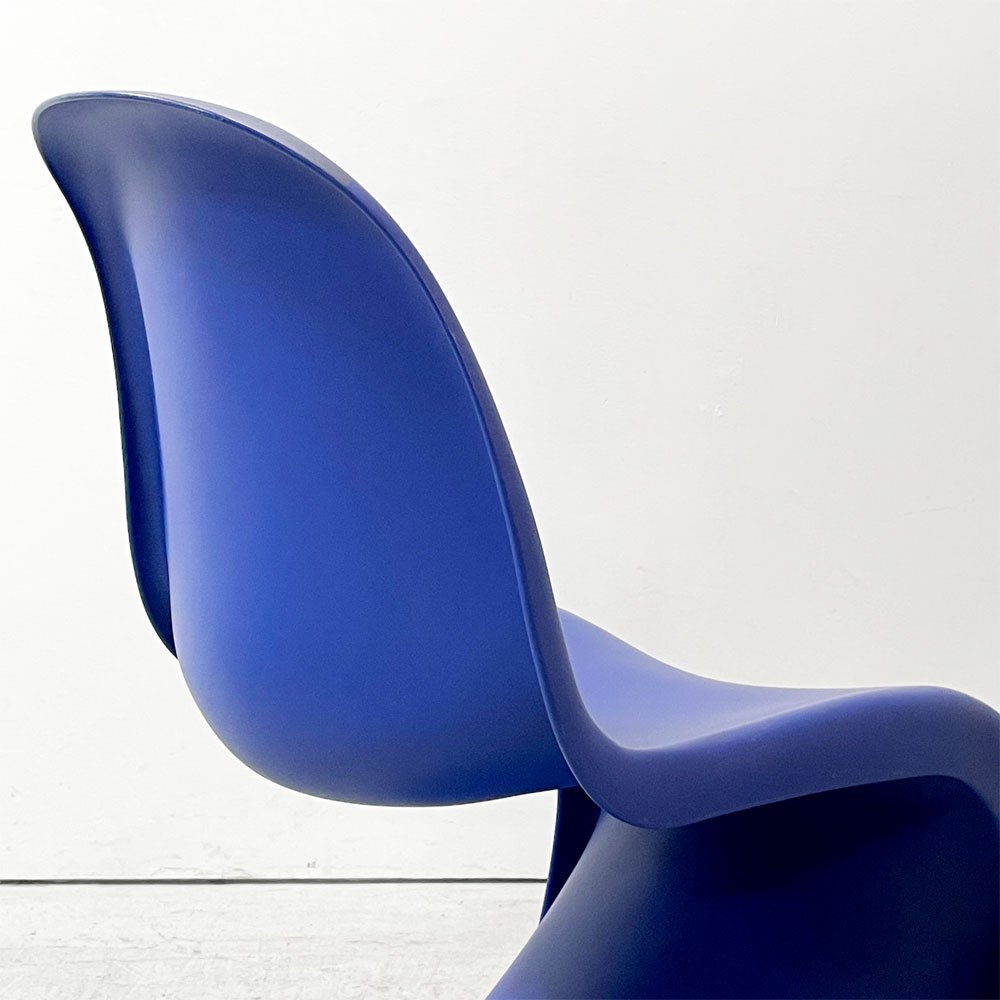 ヴィトラ vitra パントンチェア Panton Chair ブルー 廃盤カラー ヴェルナー・パントン ミッドセンチュリー スペースエイジ C ●