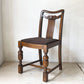 オークファニチャー Oak Furniture アンティークリプロダクションシリーズ AntiqueReproduction バルボスレッグ オーク材 ダイニングチェア B ★