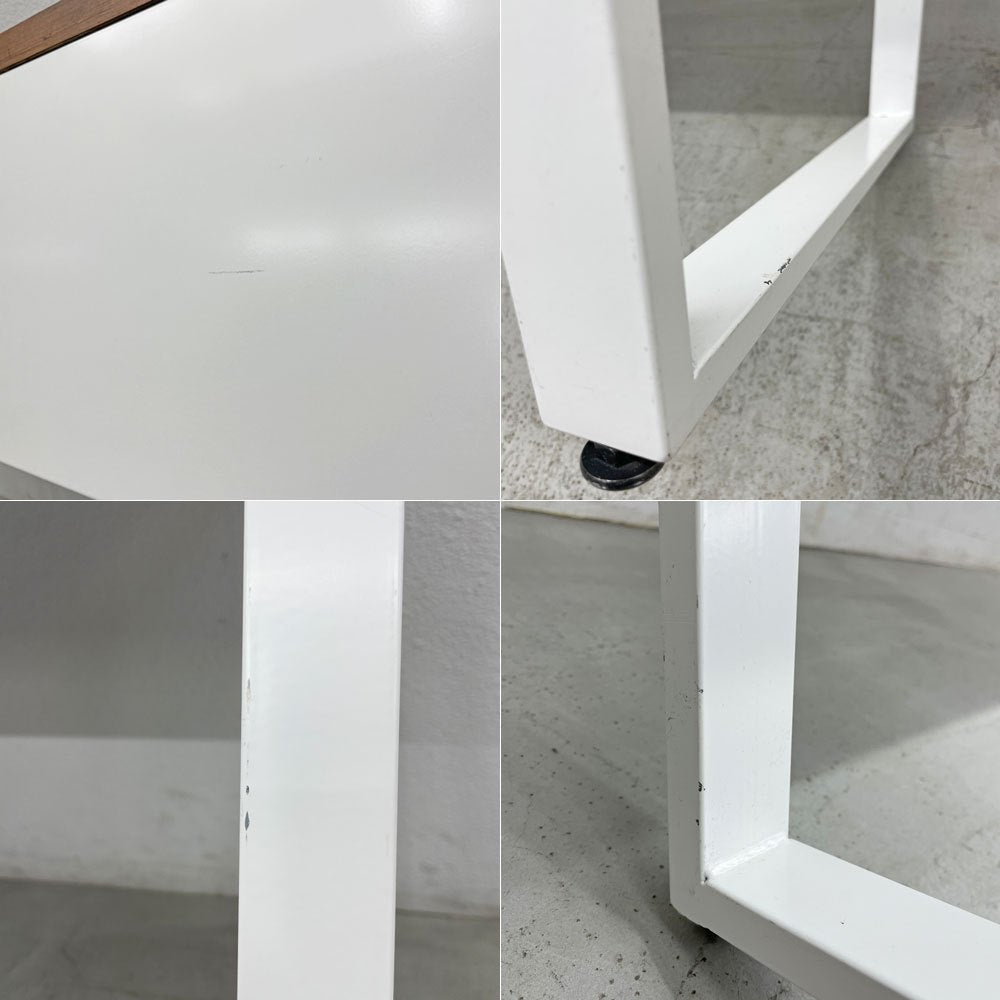 オカムラ okamura アルトピアッツァ Alt Piazza ミーティングテーブル ハイテーブル 片面カウンター パイン材天板 参考価格￥152,790- 〓