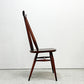 アーコール Ercol ゴールドスミス ダイニングチェア コロニアル ハイバック スティックバック エルム材 UKビンテージ 英国家具 ●