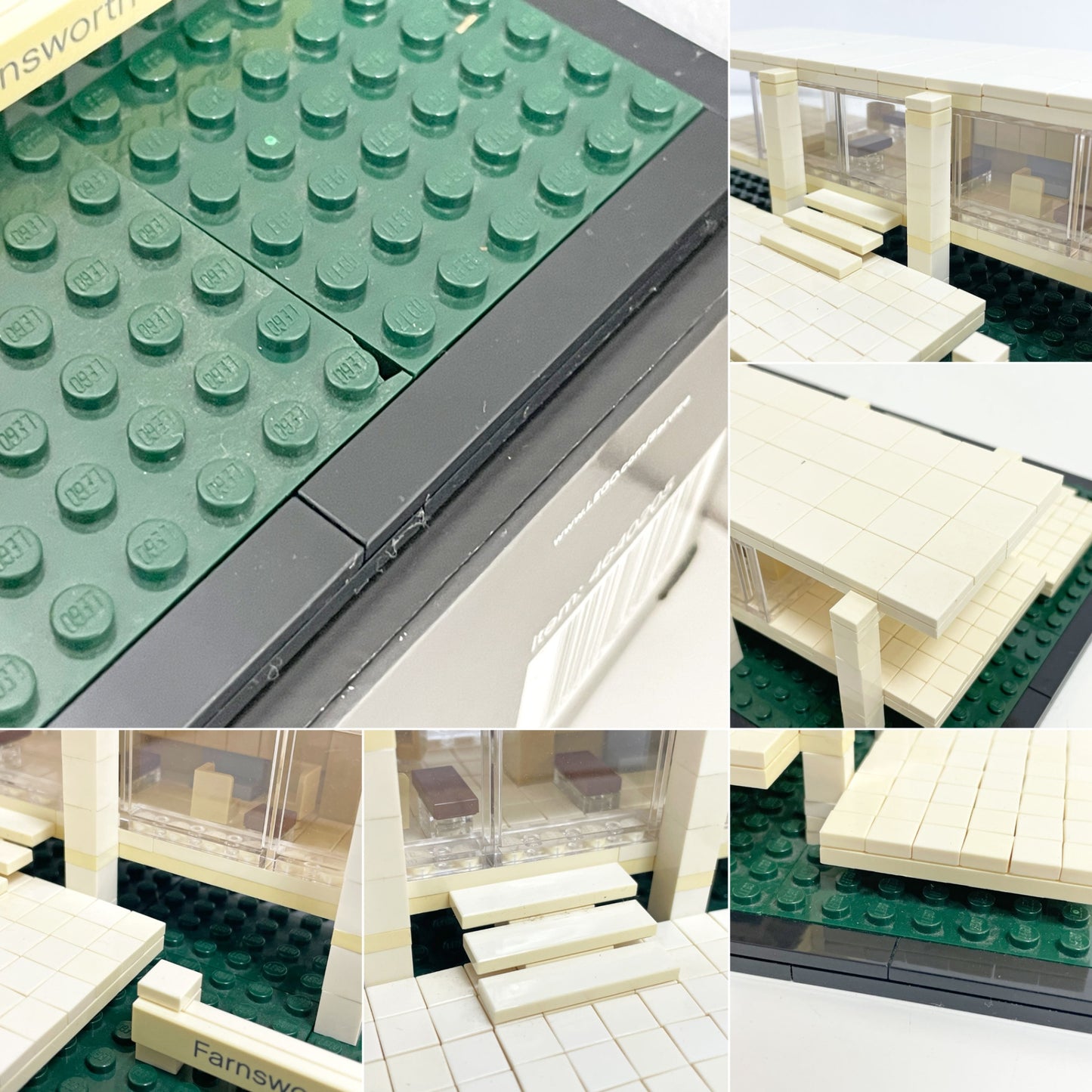レゴ LEGO アーキテクチャー Architecture ファンズワース邸 Farnsworth House 21009 ミース・ファン・デルローエ 組み立て品 デンマーク ●