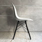 ハーマンミラー HermanMiller サイドシェルチェア ドゥエルレッグ DSW アルパイン × エボニー ポリプロピレン製 イームズ ミッドセンチュリー 廃番色 ♪